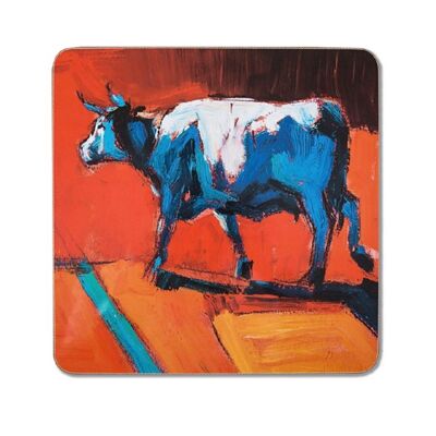 Lily Cow Coaster