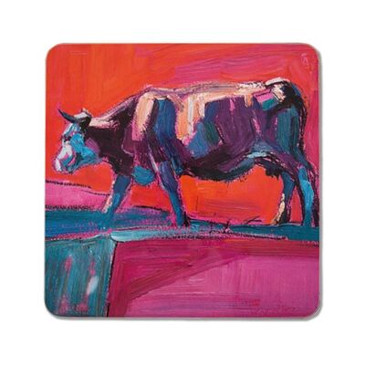 Florence Cow Coaster