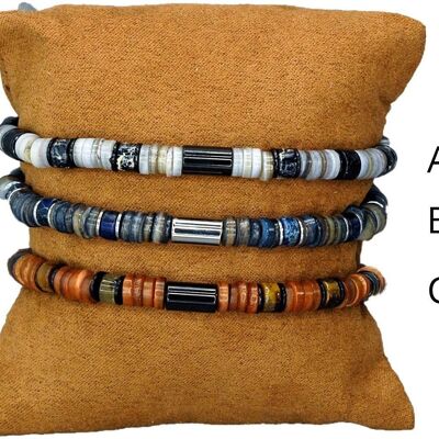 Bracelet homme pour FETE DES PERES, cadeau idéal pour papa