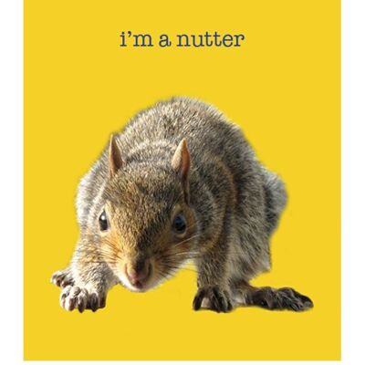 I'm a Nutter Greeting Card