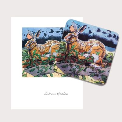Hare & Redwing Coaster Card