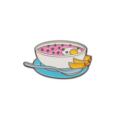 Magnet "Rosa Kalte Suppe"