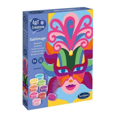 Sentosphere Art & Creations Sablimage Masques d'art au sable
