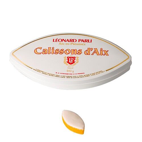 Box of traditional Aix-en-Provence Calissons Léonard PARLI - 630g