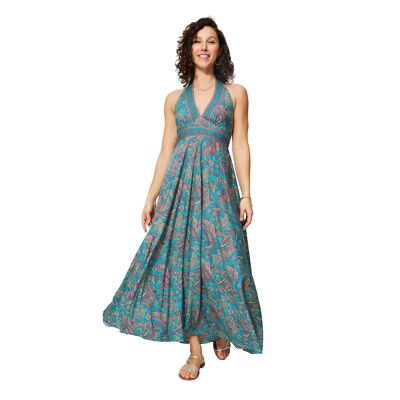 LONG SLEEVELESS SUMMER DRESS MBM0001N