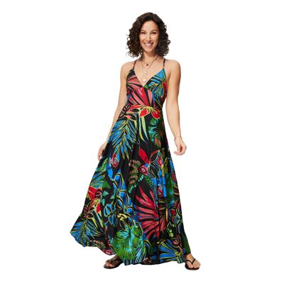 LONG SLEEVELESS SUMMER DRESS MBM0002I