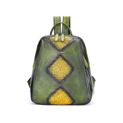Zerimar Women's Leather Bag - Exclusive and Casual Engraved