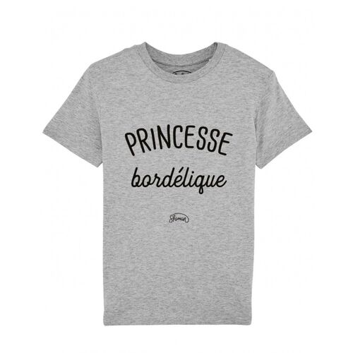 PRINCESSE BORDÉLIQUE - Tee-shirt gris