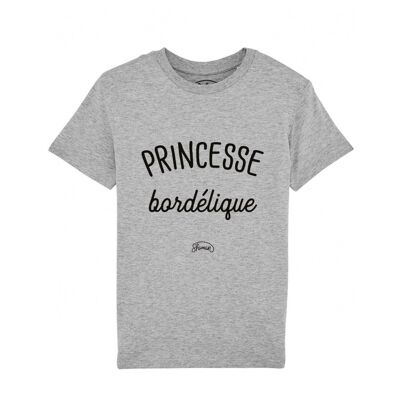 PRINCESSE BORDÉLIQUE - Gray T-shirt