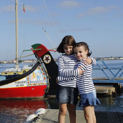 Bambino Marinière Traditionnelle | Manica lunga a righe
