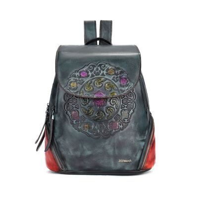 Sac en cuir pour femme Zerimar - Exclusif et décontracté gravé