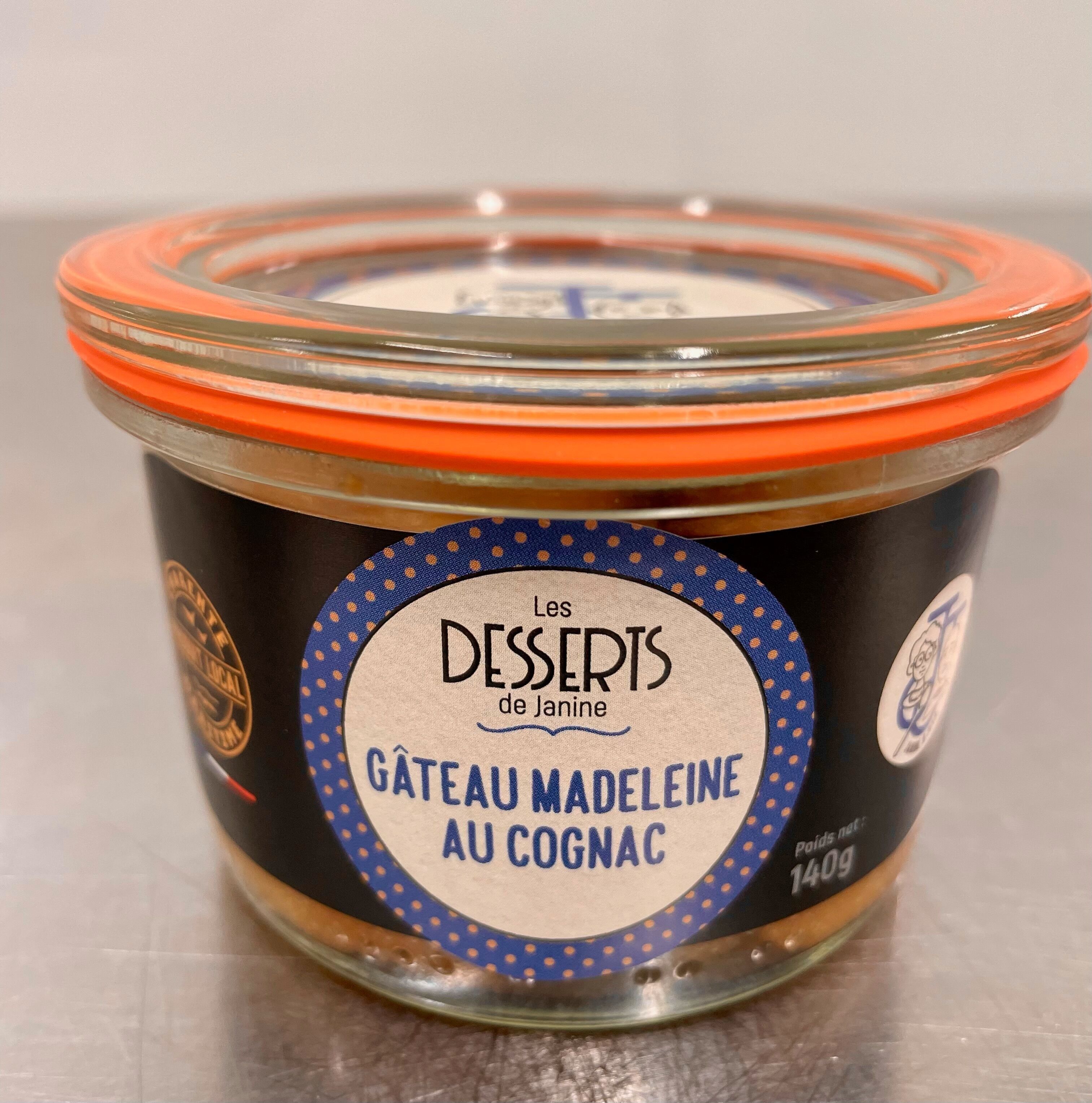 Torta madelaine al cognac