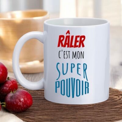 Mug, "Grumbling is my superpower"