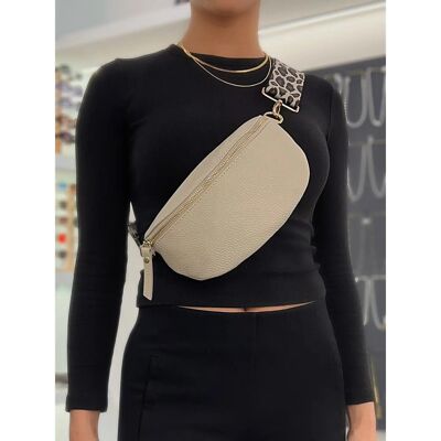 Cassette - Suede Fanny Pack Cross Bag