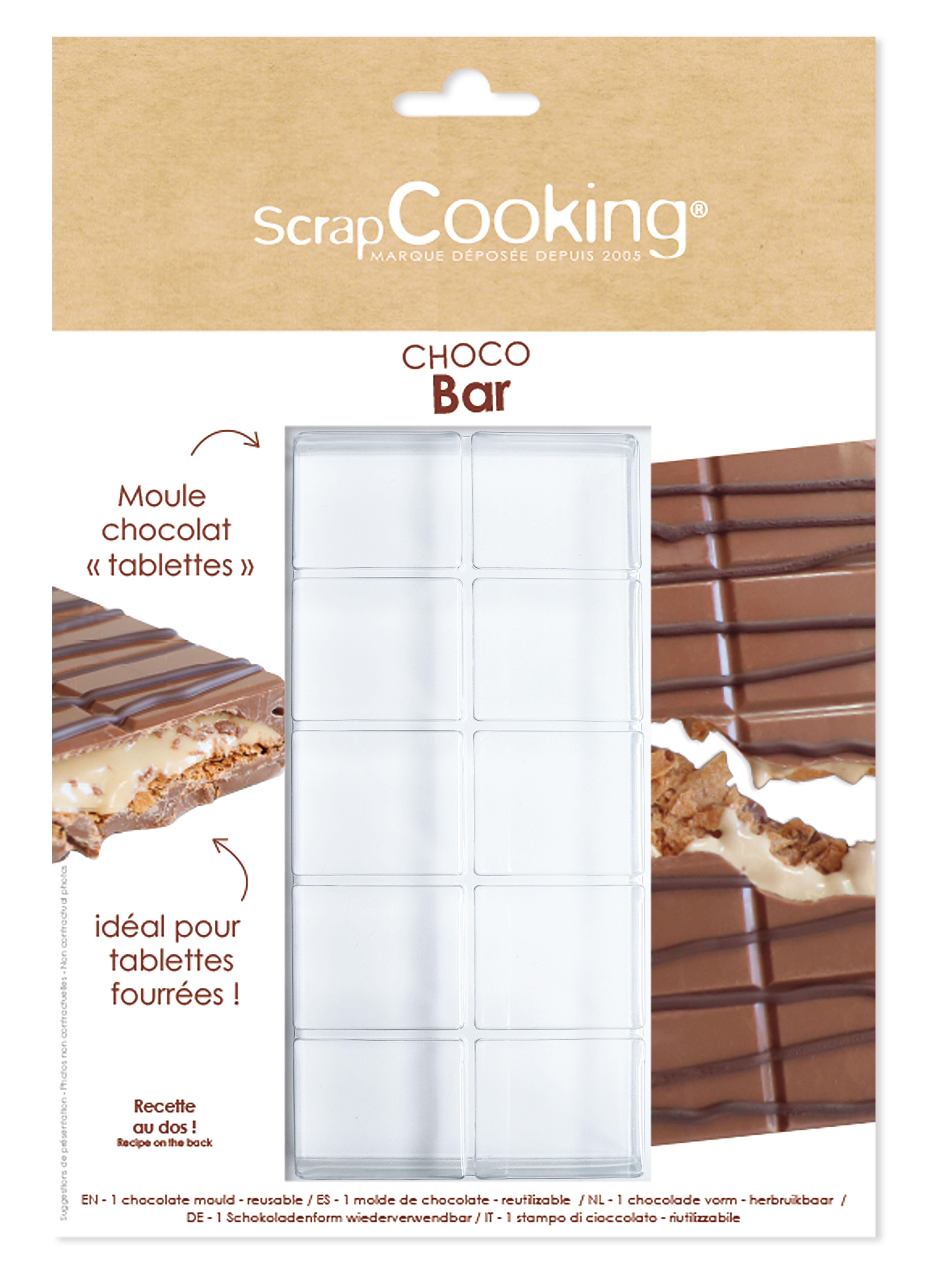 STAMPO PER TAVOLETTE DI CIOCCOLATO SEMIRIGIDO