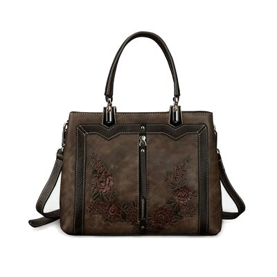 Zerimar Women's Leather Bag - Exclusive and Casual Engraved