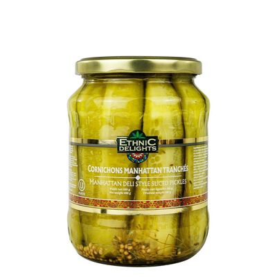 Cornichons Manhattan tranchés - Ethnic Delights