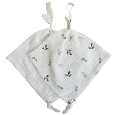 Pacifier Coth 2-pack Sprout Organic Cotton