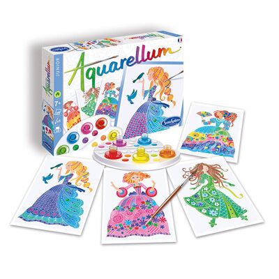 Malen für Kinder - Aquarellum Blumenprinzessinnen - Mittel