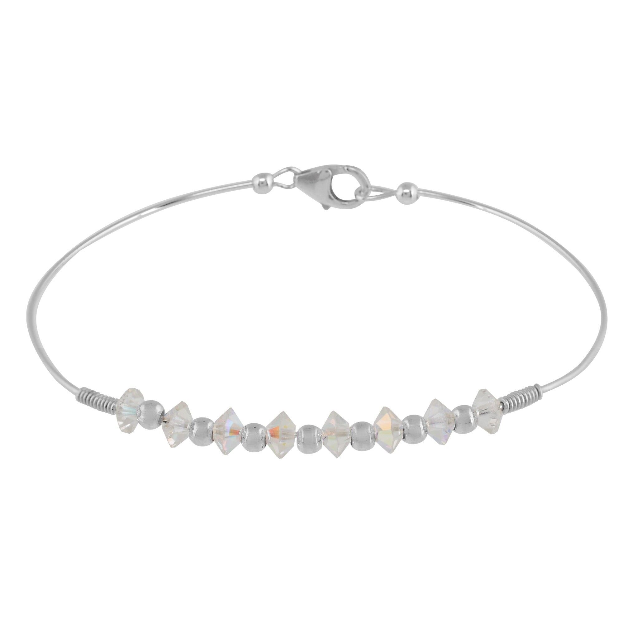 Bracciale in argento 925 con cristalli Space Swarovski