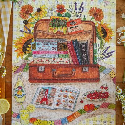 500-piece puzzle Summer Reading