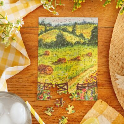 Mini Puzzle Eté à la campagne