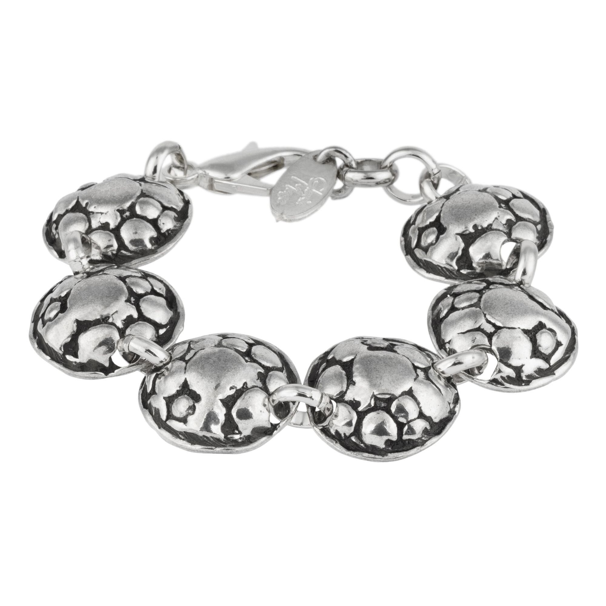 Bracciale a maglie in argento "Tartaruga" argento
