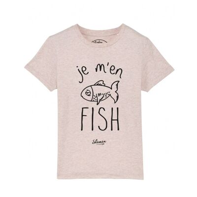 Fish heather pink t-shirt