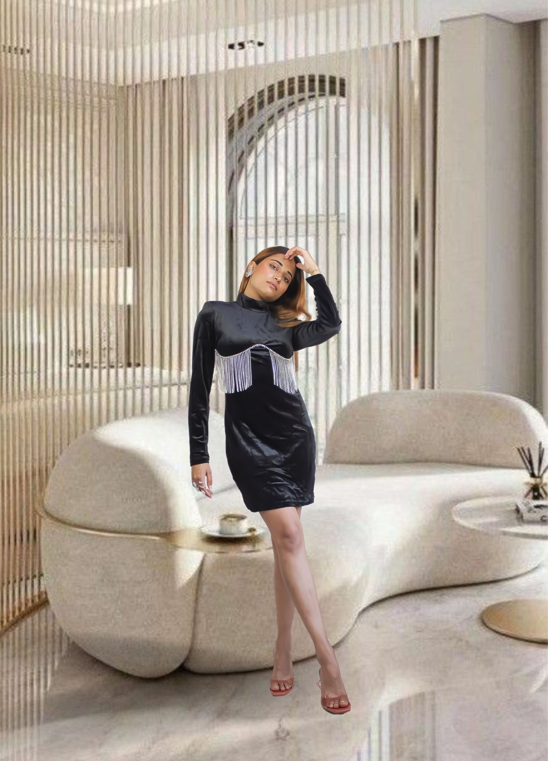 Vestido de cóctel Universe