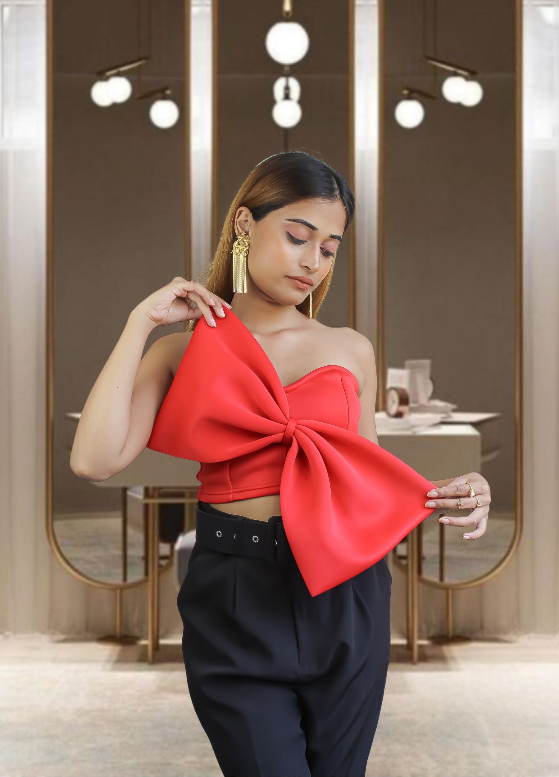 Parte superior del lápiz labial