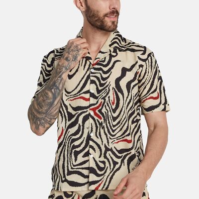 Camicia unisex Tela Viola