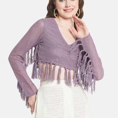 Whimsy Lavender Top