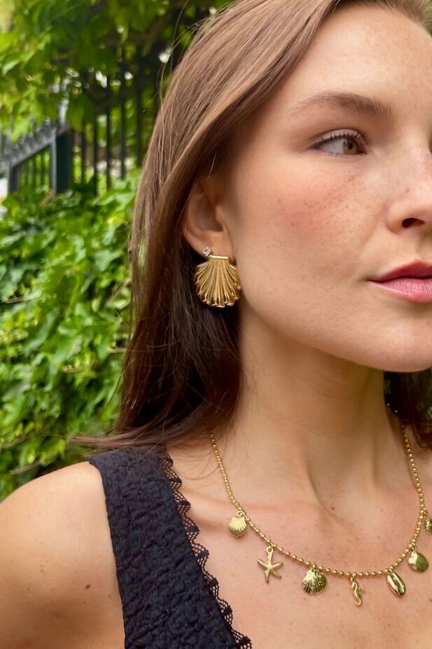 Orecchini in acciaio inossidabile 124AQ423