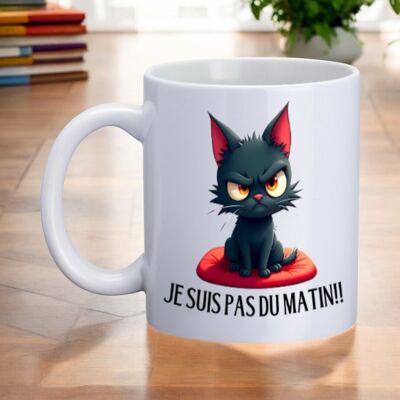Mug, "I'm not a morning person!!"