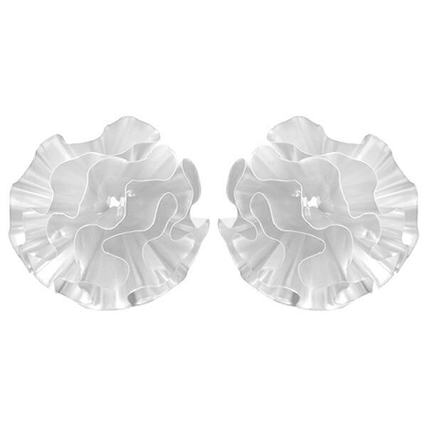 Silberne Mappa-Ohrringe