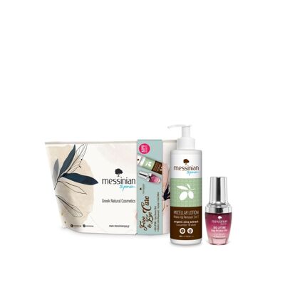 Pochette regalo per la cura del viso e degli occhi Messinian Spa