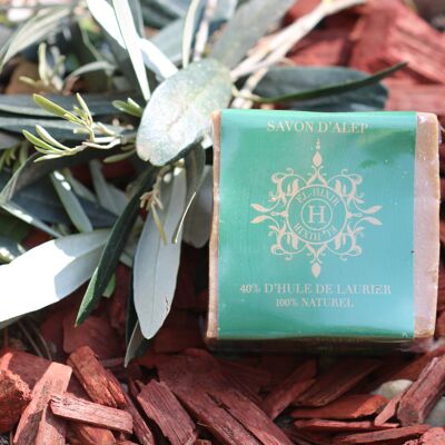 Authentic Aleppo soap with 40% pure bay oil