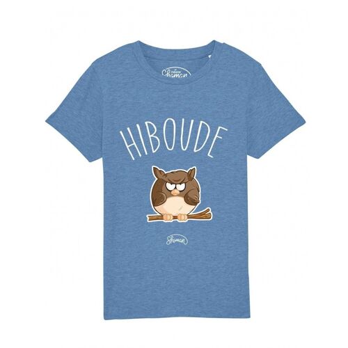 Tee-shirt Hiboude bleu