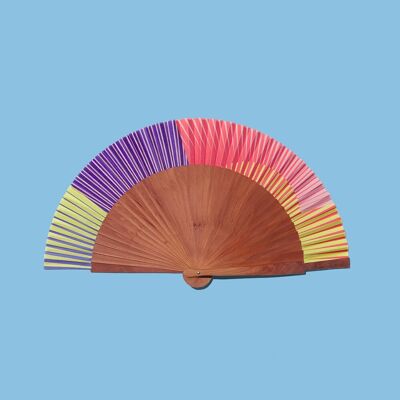 Abanico SPECIAL Sunglow 100% handmade