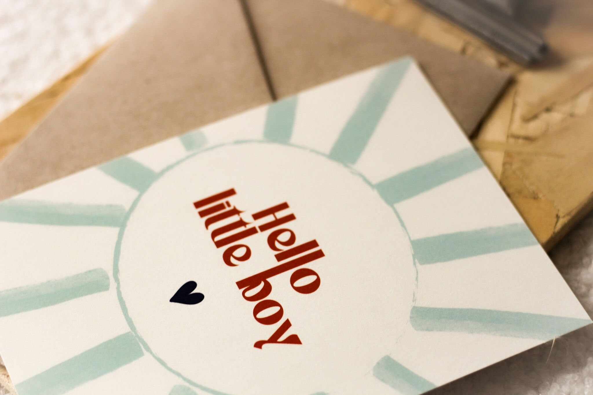 Welcome little boy | Spring/Summer '25