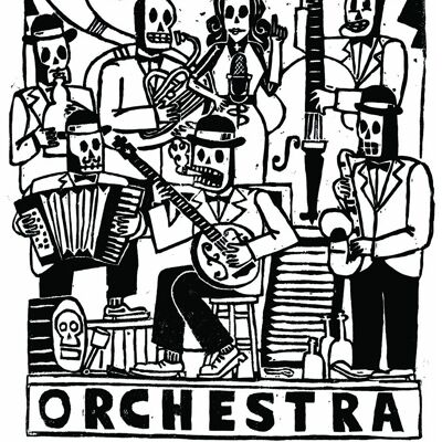 Giclee Print - Voodoo Orchestra