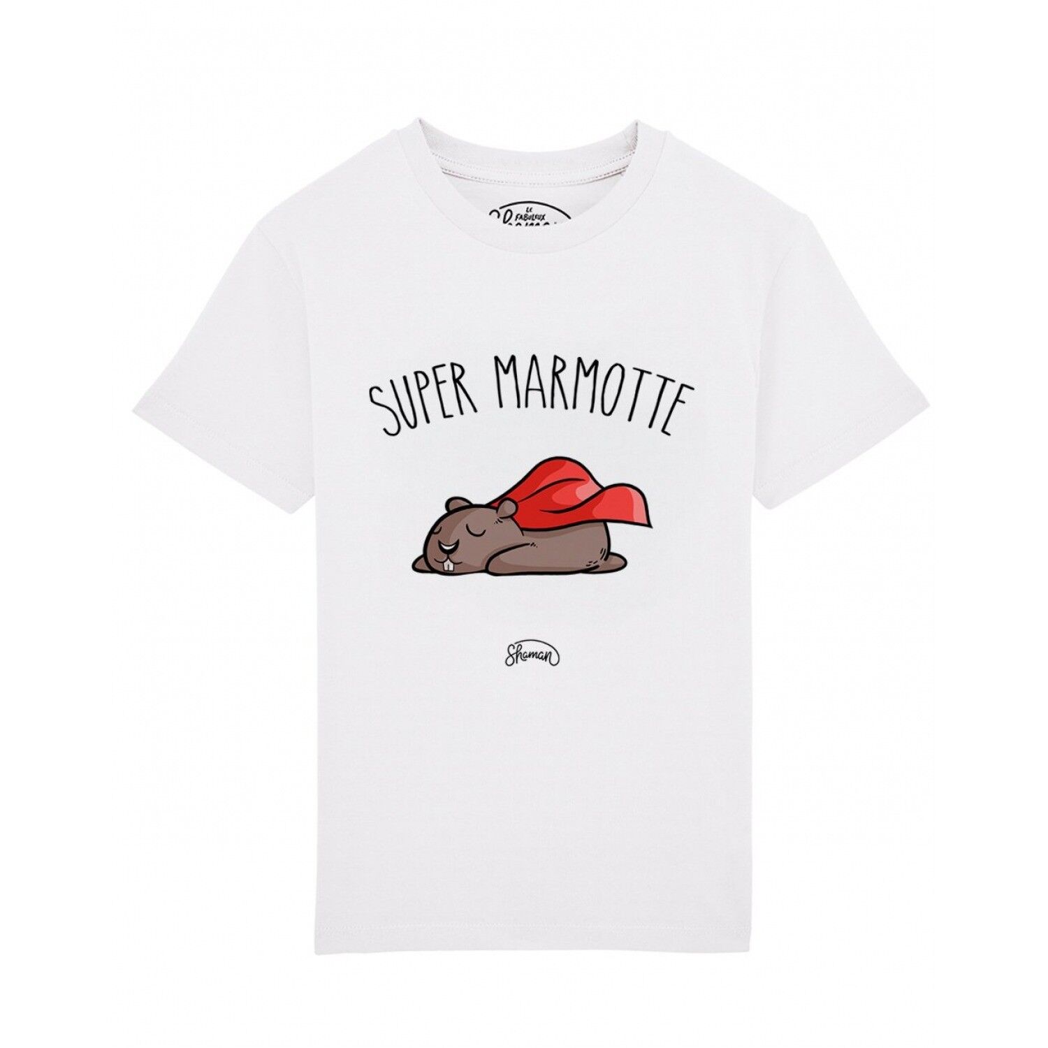 Buy wholesale Super marmot white t shirt