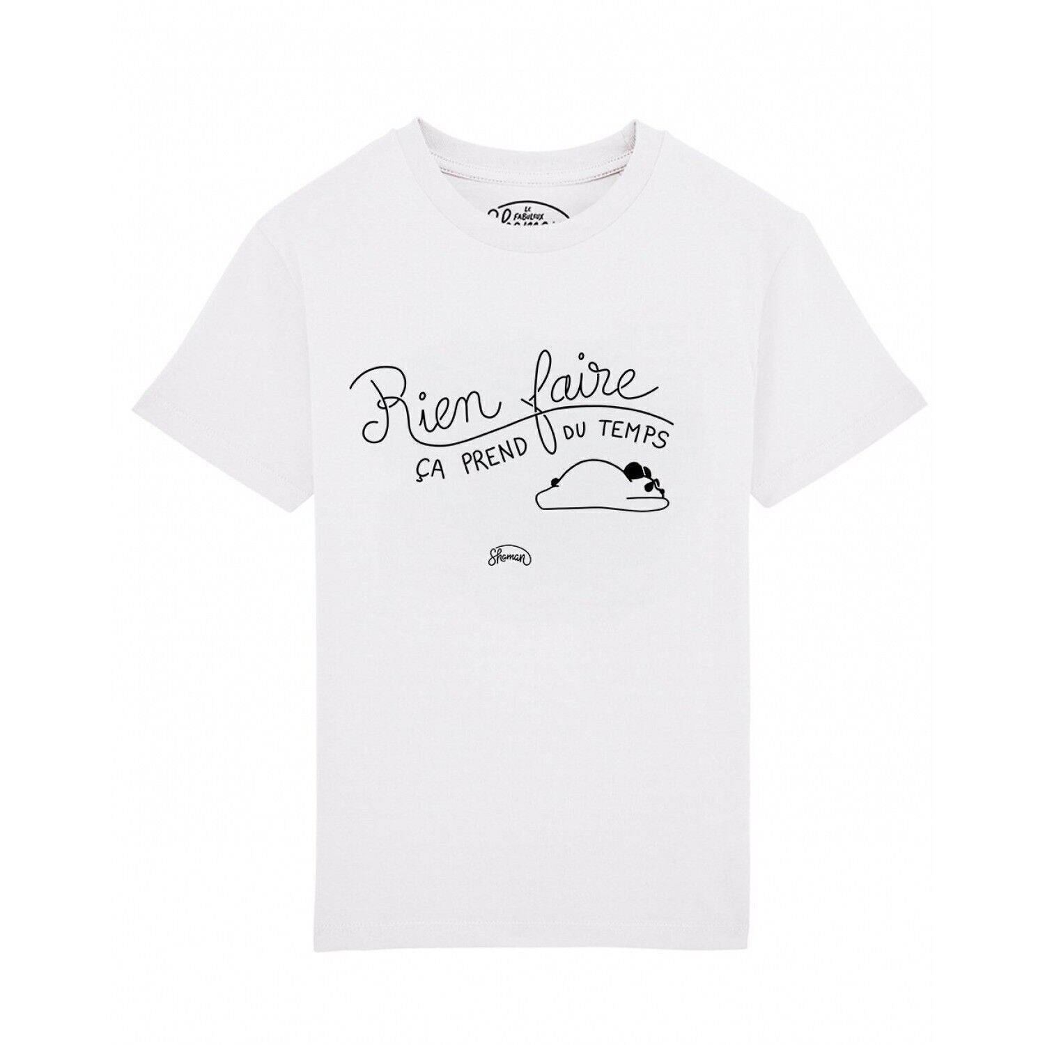 NICHTS NIMMT ZEIT - Weißes T-Shirt