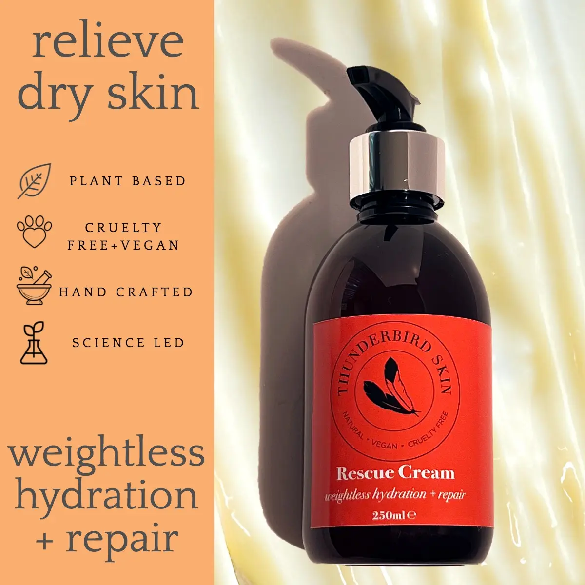 Achat Rescue Cream - hydrate et répare en gros
