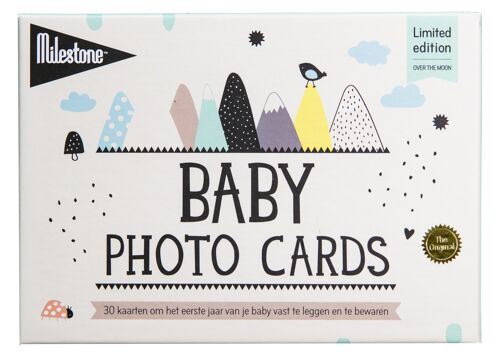 Milestone® Baby Photo Cards - Over the Moon