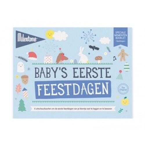 Milestone® Special Moments Photo Booklet - Baby's eerste feestdagen