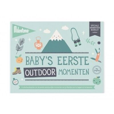 Milestone® Special Moments Booklet - Baby's first outdoor moments