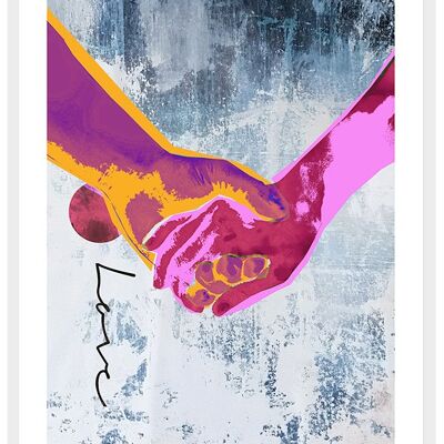 Poster Liebe - 50x70cm