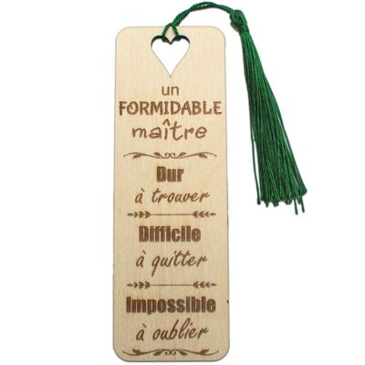 Segnalibri in legno - Master