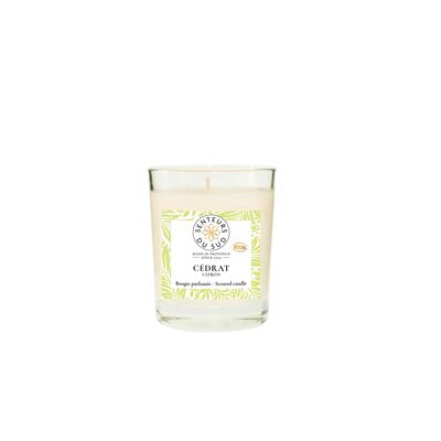 Citrus scented candle 140g - Provence